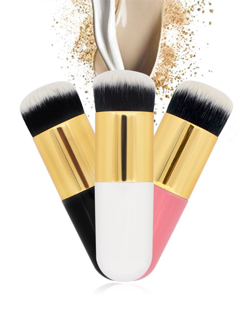 Chubby Pier Flat Foundation Brush β Professional Cream Makeup Brush (1 Pc) π