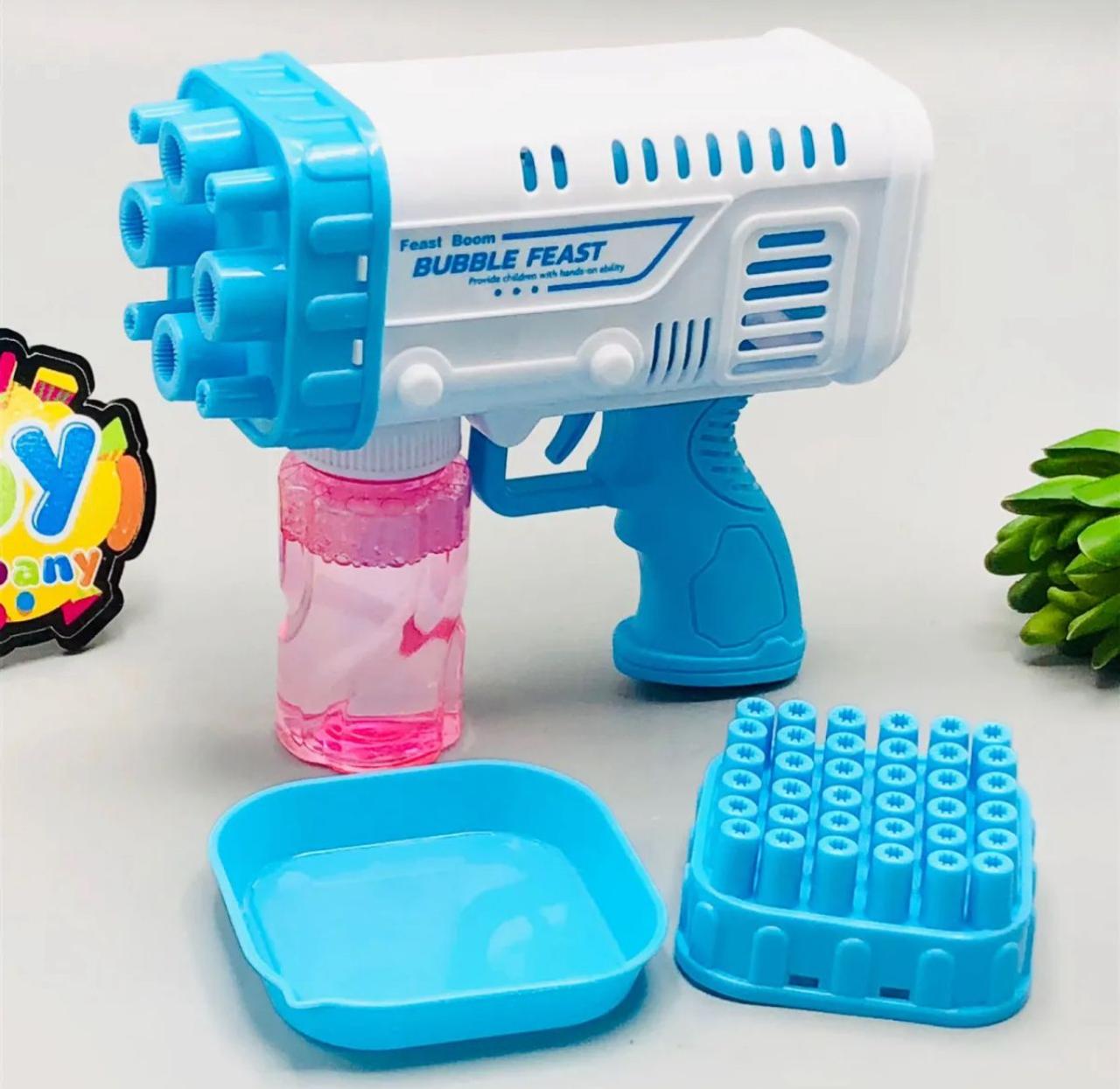 Bazooka Bubble Gun – Automatic Bubble Toy for Kids (Random Color)