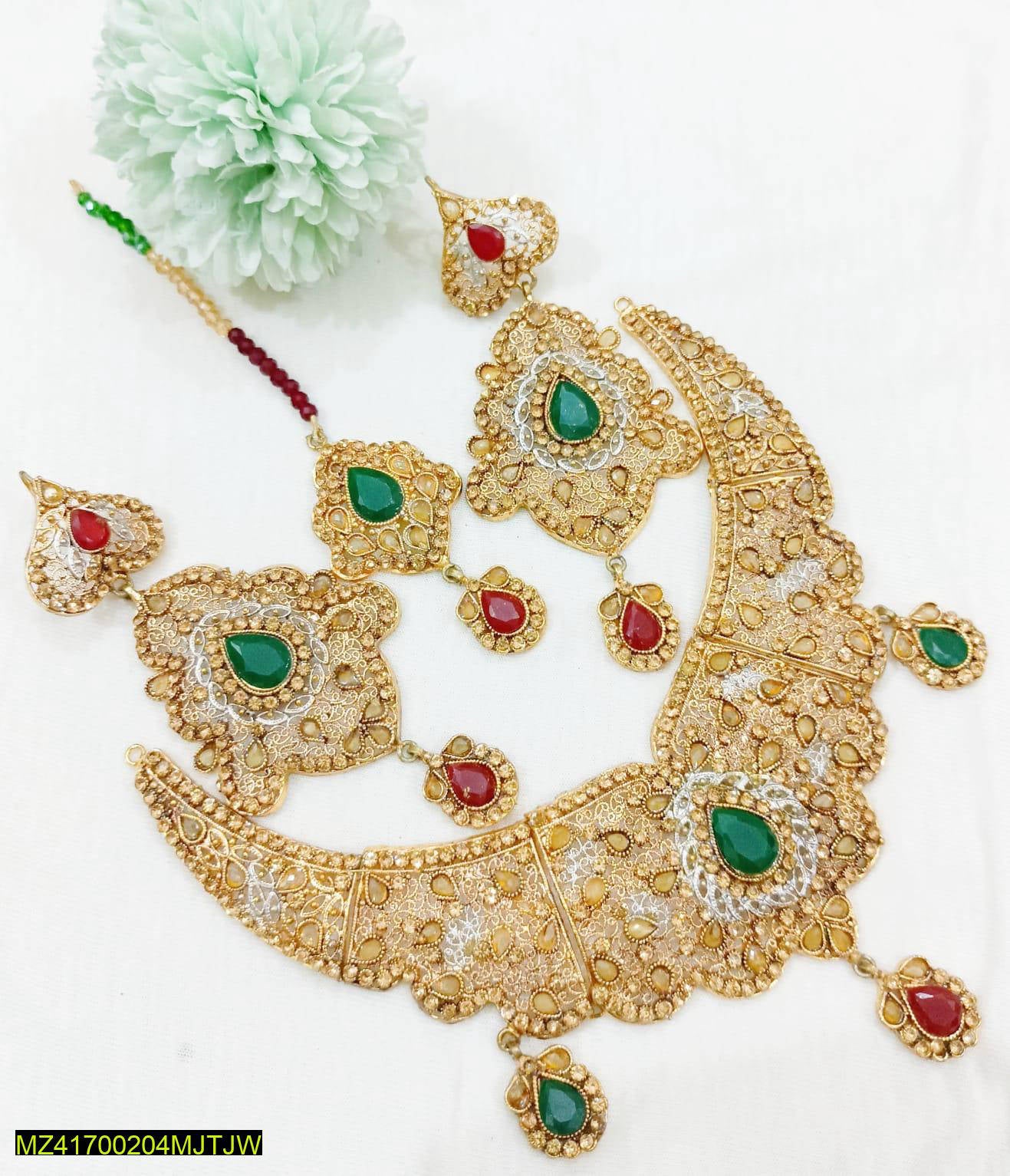 Golden Fancy Jewellery Set for Women