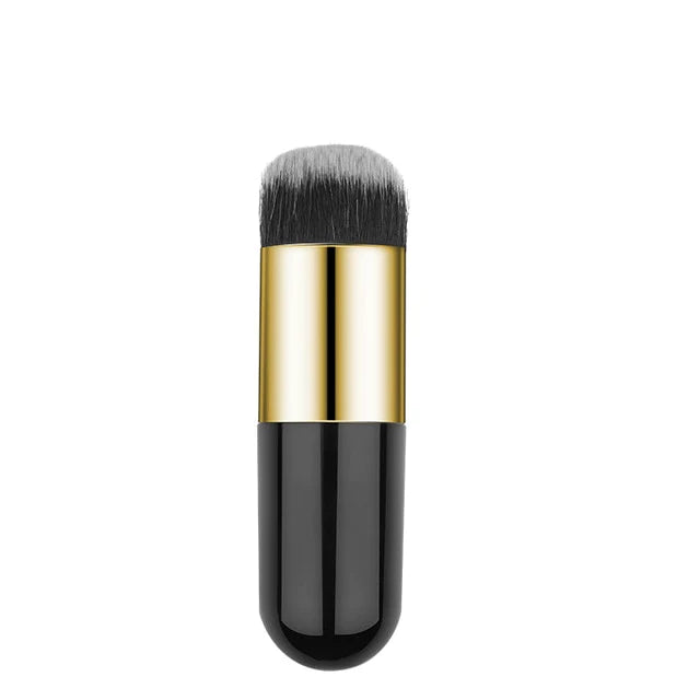 Chubby Pier Flat Foundation Brush – Professional Cream Makeup Brush (1 Pc) 💄