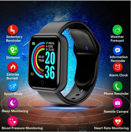 TS8 Ultra Series 8 Smartwatch – Bluetooth Call & Heart Rate (Orange) ⌚