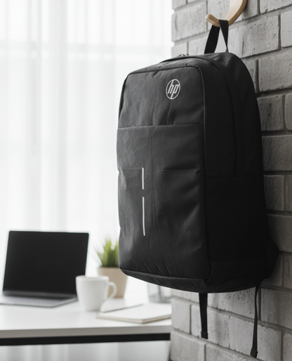 HP Laptop Bag | Value Backpack | Stylish Sport Bag For Laptops (Black Color)