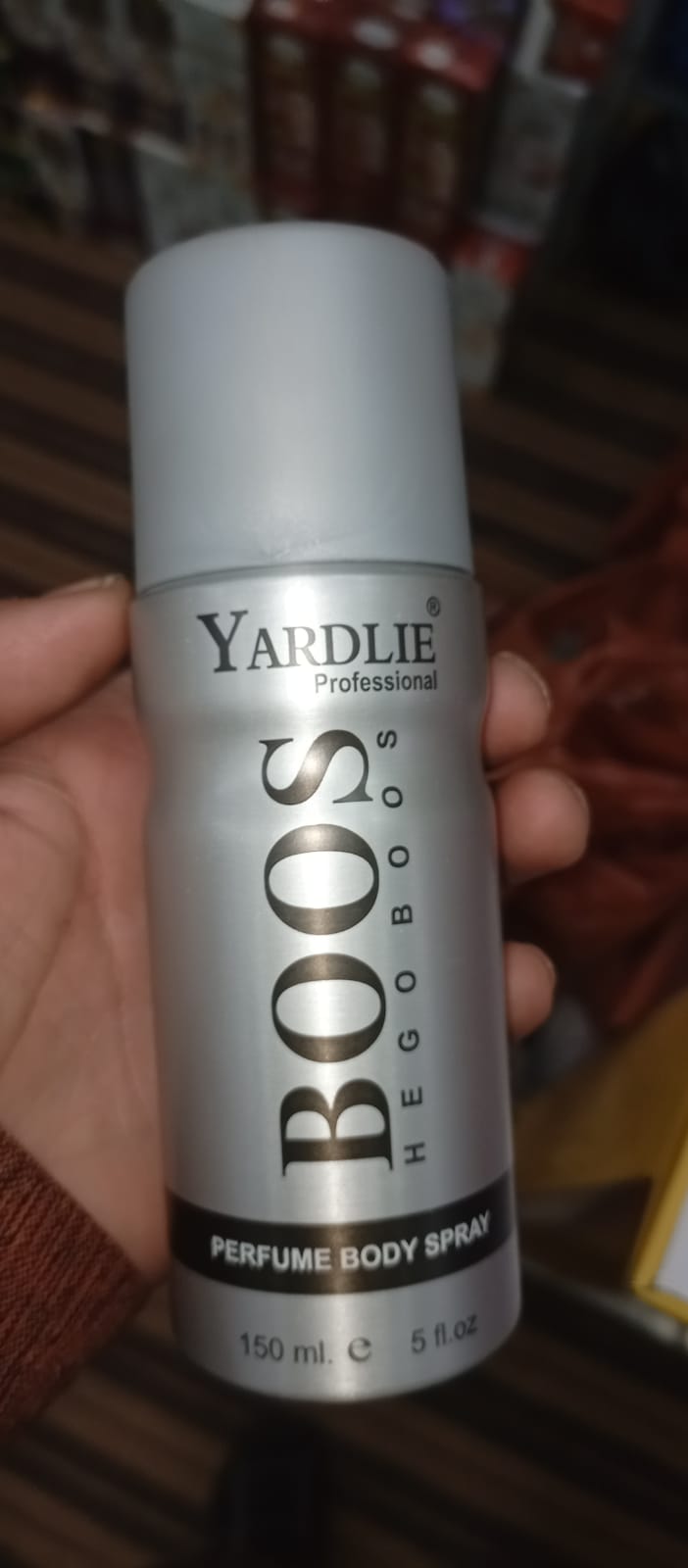 Yardlie BOSS HEGOBOOS 150ml Body Spray – Professional Masculine Fragrance for Men