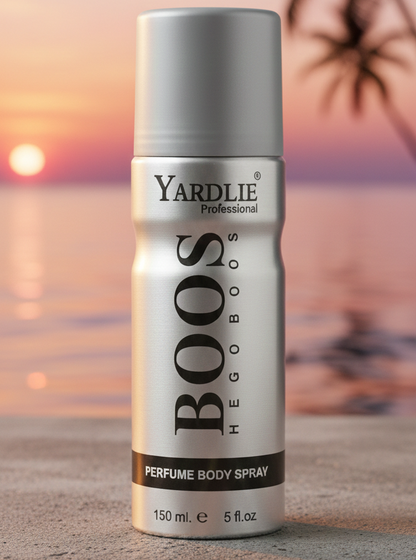 Yardlie BOSS HEGOBOOS 150ml Body Spray – Professional Masculine Fragrance for Men