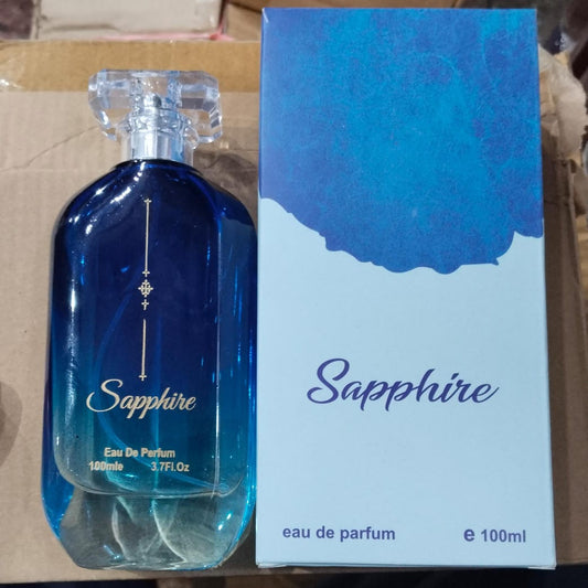 Sapphire Perfume 100ml – Long-Lasting Elegant Fragrance for Men & Women