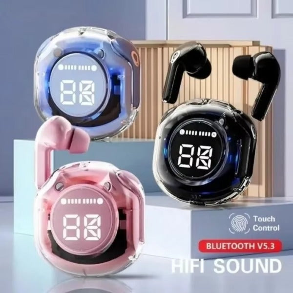 Air 39 Wireless Earbuds – HD Stereo Sound | Bluetooth 5.3 | Smart Display Case