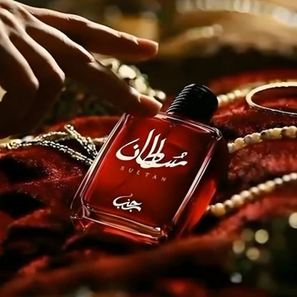 Sultan 50ml Luxury Perfume – Intense Long-Lasting Oriental Aroma (Red)