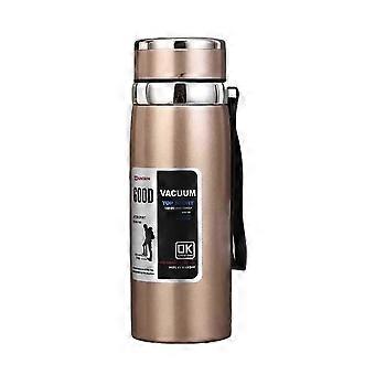 1000ml Thermal Water Bottle – Double Wall Insulated | Hot & Cold | Leakproof (Navy Blue)