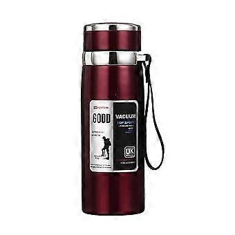 1000ml Thermal Water Bottle – Double Wall Insulated | Hot & Cold | Leakproof (Navy Blue)