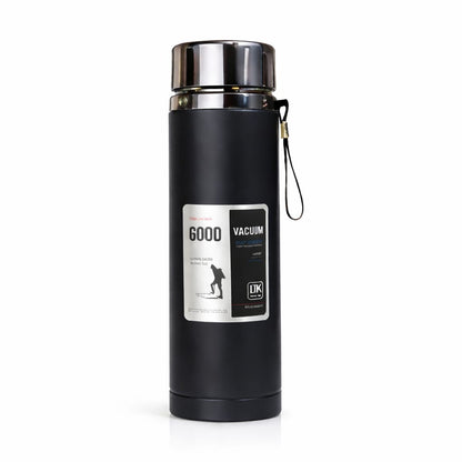 1000ml Thermal Water Bottle – Double Wall Insulated | Hot & Cold | Leakproof (Navy Blue)