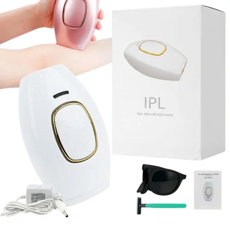 IPL Laser Hair Removal Device  | Painless Body Hair Remover