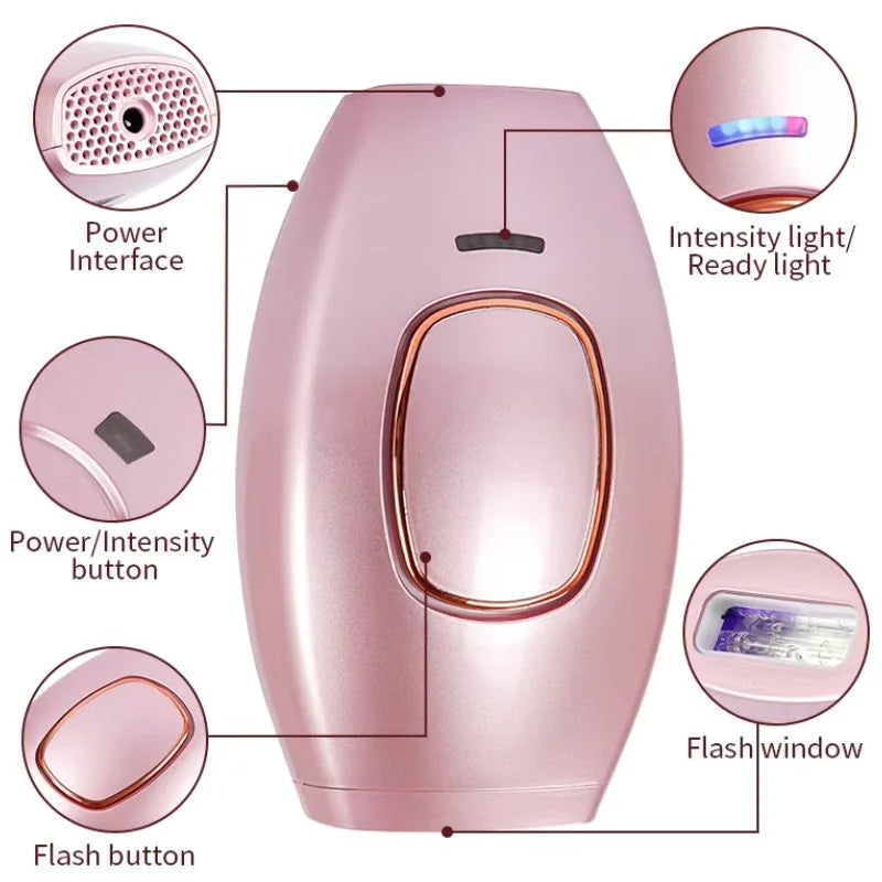 IPL Laser Hair Removal Device  | Painless Body Hair Remover