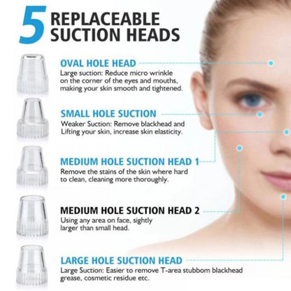 5 In 1 Blackhead Remover Vacuum with LED