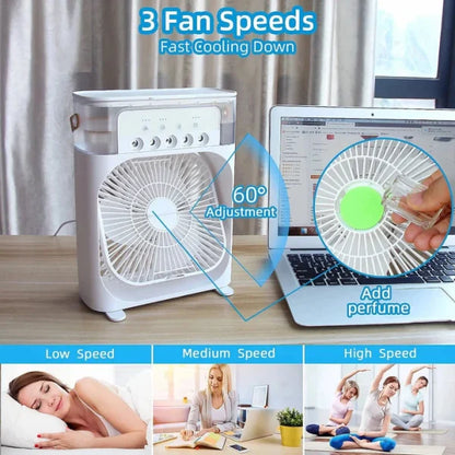 9 Inch Mist Fan | Portable Air Conditioner Fan