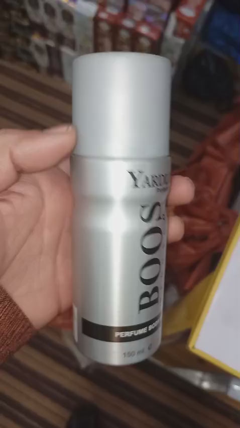 Yardlie BOSS HEGOBOOS 150ml Body Spray – Professional Masculine Fragrance for Men