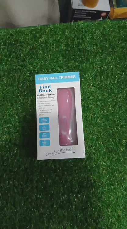Electric Baby Nail Clipper Set – Safe Nail Trimmer (Random Color) 👶💅